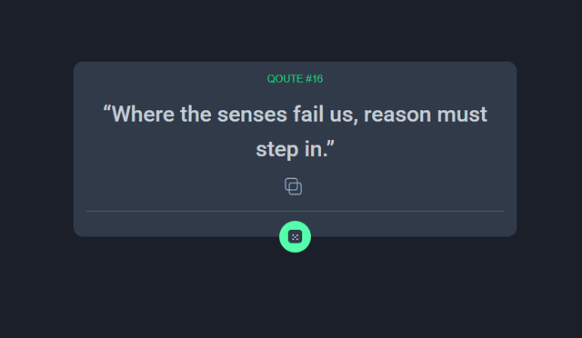 Random Quote Generator by React